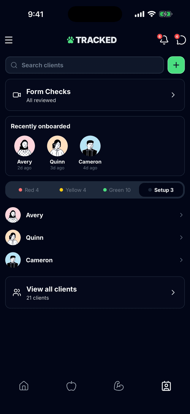 Re-onboarding with pre-populated client data